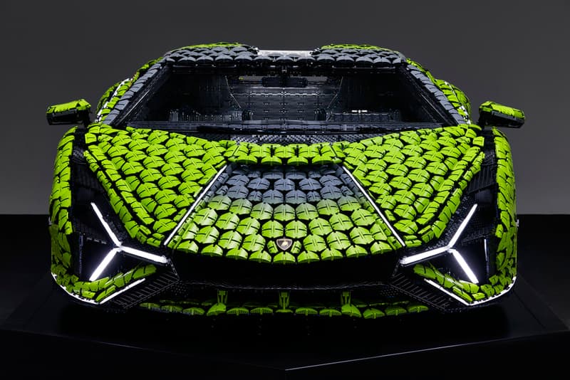 LEGO Technic Lamborghini Sián FKP 37 Life Size Build One Off Design Bricks Play Building Design Car Automobili Virtual Reality Simulator