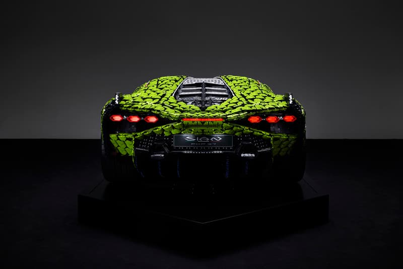 LEGO Technic Lamborghini Sián FKP 37 Life Size Build One Off Design Bricks Play Building Design Car Automobili Virtual Reality Simulator