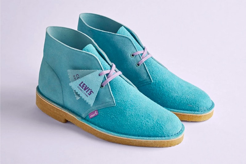 Levi's Joins Forces With Clarks for Manchester-Inspired Collection '80s madchester levi's vintange clothing clarks original wallabees music footwear