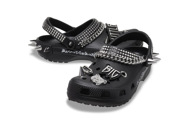 Little Big x Crocs Classic Clog in Black & Pink