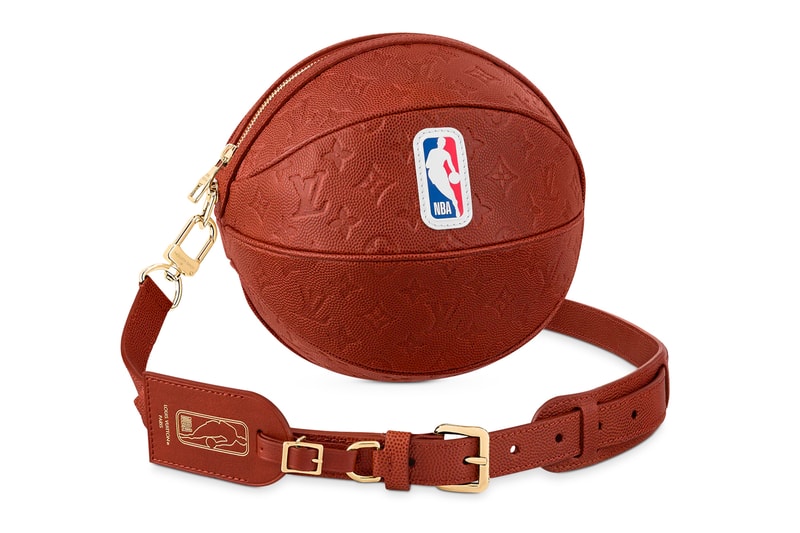 Louis Vuitton NBA BALL IN BASKET leather bag accessories virgil abloh LV fashion basketball sports leather 