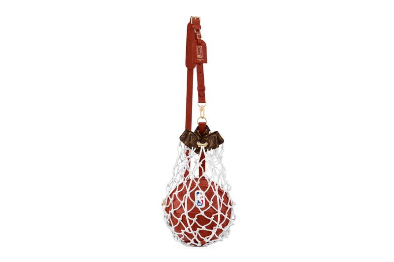 Louis Vuitton NBA BALL IN BASKET leather bag accessories virgil abloh LV fashion basketball sports leather 