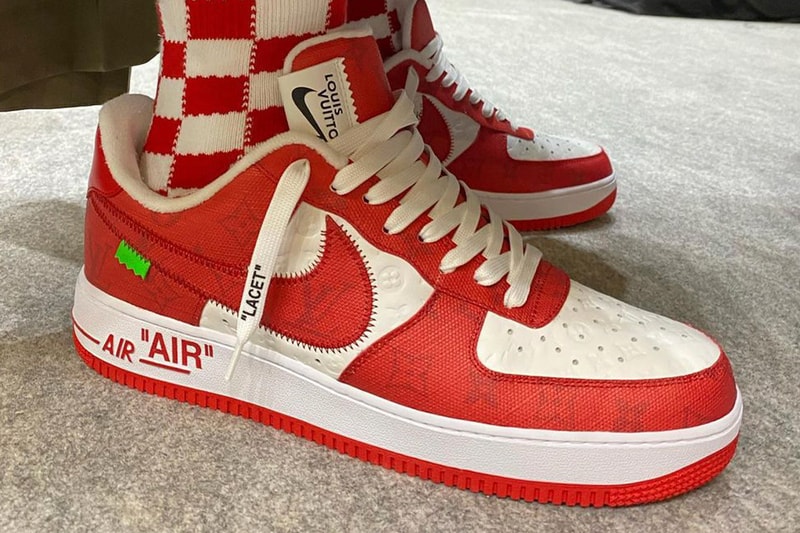 louis vuitton nike sportswear air force 1 low high mid ss22 spring summer 2022 virgil abloh official release date info photos price store list buying guide