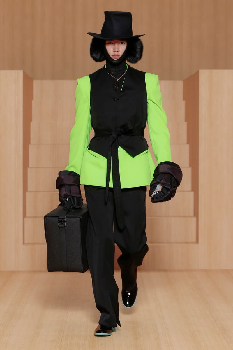 Nike Collaboration Air Force 1 Louis Vuitton Spring/Summer 2022 Amen Break Virgil Abloh Men's Show Collection Lookbook Video Scenes LV Monogram Bags Accessories Tracksuits Tailoring Shoes Boots BTS Goldie GZA Benji B Paris