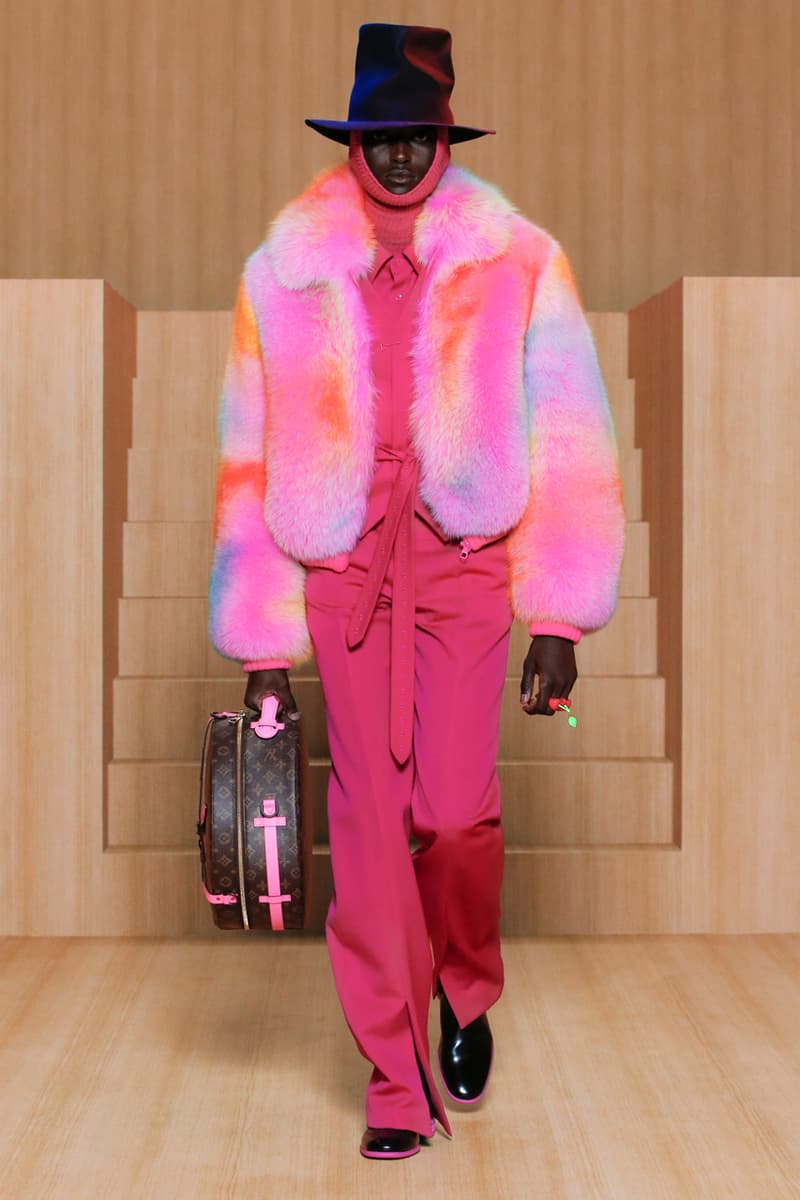 Nike Collaboration Air Force 1 Louis Vuitton Spring/Summer 2022 Amen Break Virgil Abloh Men's Show Collection Lookbook Video Scenes LV Monogram Bags Accessories Tracksuits Tailoring Shoes Boots BTS Goldie GZA Benji B Paris