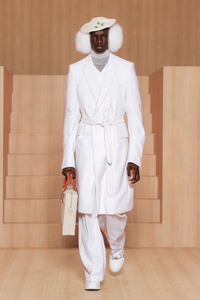 Nike Collaboration Air Force 1 Louis Vuitton Spring/Summer 2022 Amen Break Virgil Abloh Men's Show Collection Lookbook Video Scenes LV Monogram Bags Accessories Tracksuits Tailoring Shoes Boots BTS Goldie GZA Benji B Paris