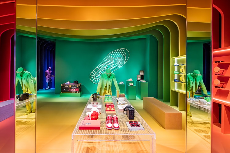 Louis Vuitton's 'Walk In The Park' Men's Residency in SoHo is Now Open