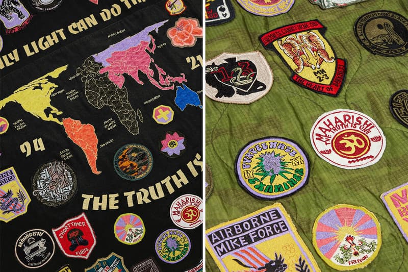 MAHAPATCHCO. "Entertainers Tour" MA-1 Jacket Kimono Collar Utility Smock Poncho Military Nurses War Vietnam Jackets Coats Outerwear SS21 Lookbooks Hyperdub, Myoshka, Kay One, Teach, Todd James, OJAS, Gasr, Andy Warhol Don Letts, Flohio, Obongjayar, Richard Russell, Alex Turnbull XL Recordings