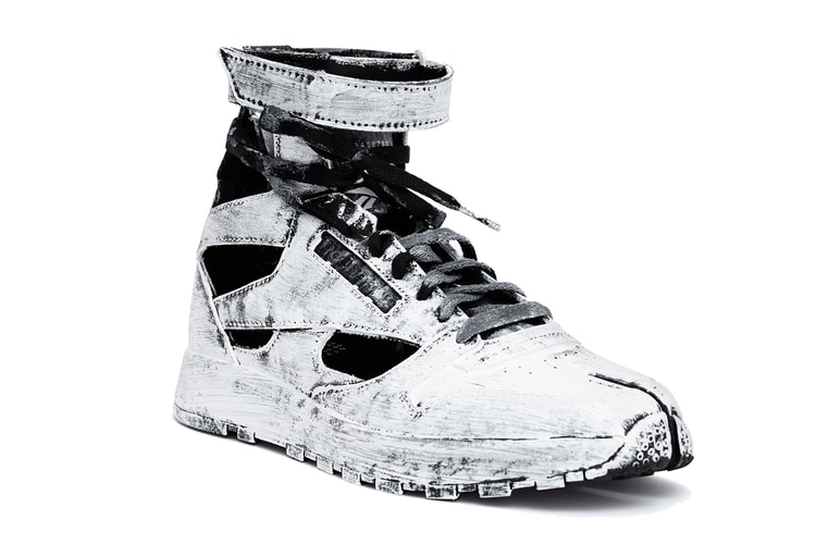 The Maison Margiela x Reebok Classic Leather Tabi High is Inspired by Gladiator Sandals