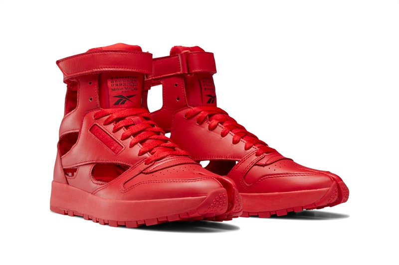 maison margiela reebok classic leather tabi high vector red footwear white black bianchetto gx5041 gx5040 gw5288 official release date info photos price store list buying guide