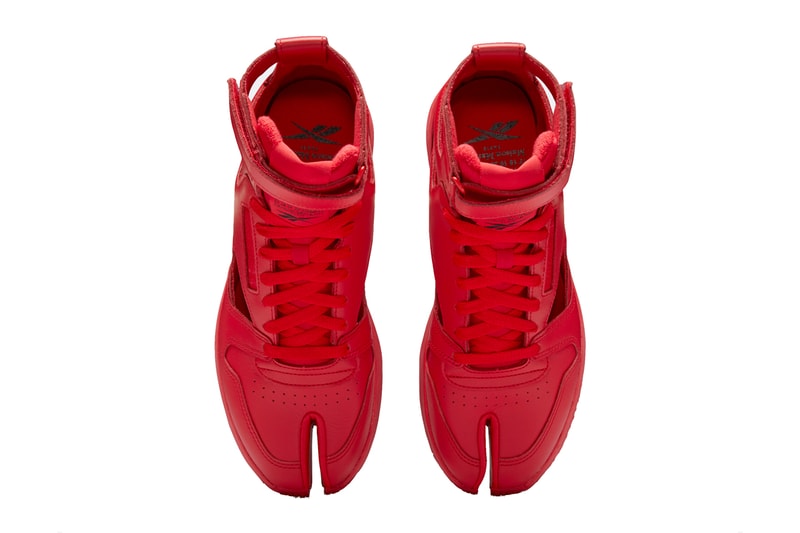 maison margiela reebok classic leather tabi high vector red footwear white black bianchetto gx5041 gx5040 gw5288 official release date info photos price store list buying guide