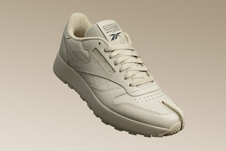 Maison Margiela and Reebok Reveal Classic Leather Tabi and Club C "Natural Beige" Capsule