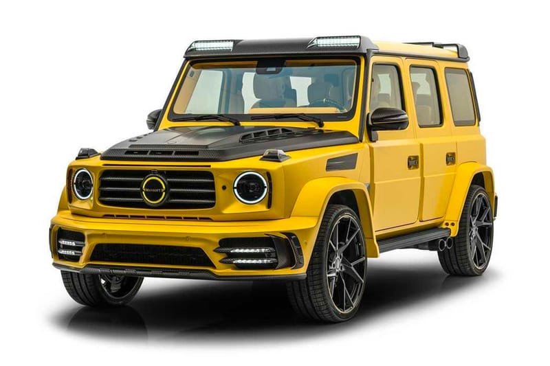 Mansory Gives Its Gronos Mercedes-AMG G63 the "Bumblebee" Treatment