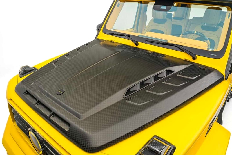 Mansory Gronos Mercedes-AMG G63 Matte Yellow bumblebee tuning premium SUV sports supercars carbon fiber 
