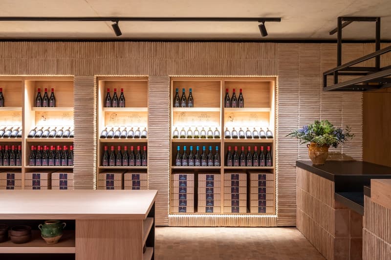 a new modernist cellar building for a vineyard