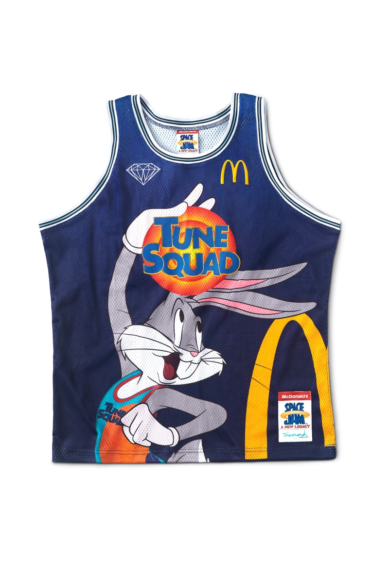 McDonald's Drops New Tune Squad-Inspired Collection in Celebration of 'Space Jam: A New Legacy' lebron james diamond supply co bugs bunny lola taz