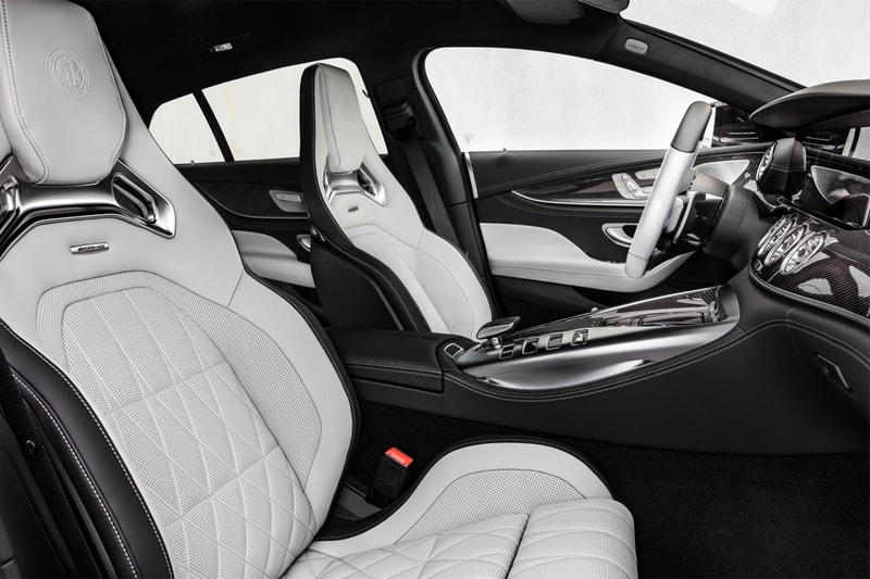 mercedes benz amg 2022 gt 4 four door coupe update upgrade refresh trim 
