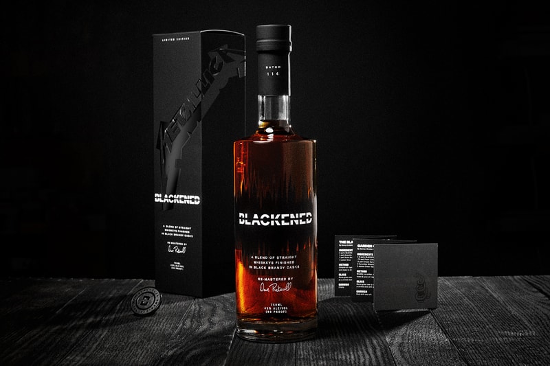 Metallica BLACKENED The Black Album Whiskey Pack Release Taste Review Buy Price 