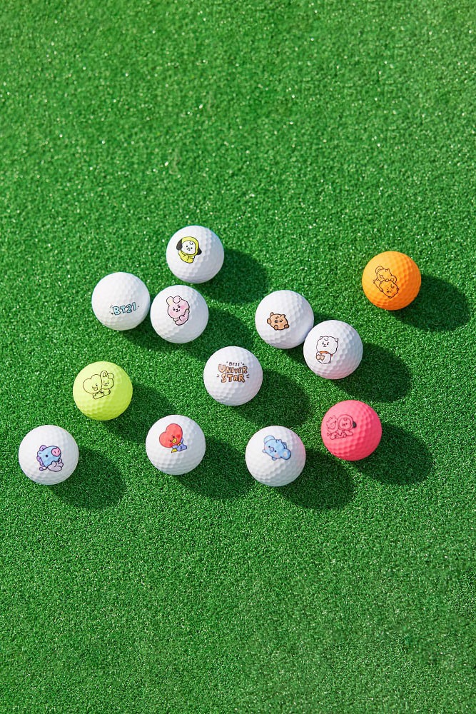 line friends golf balls iron covers Tata Mang Chimmy RJ Koya Cooky Shooky Van sally official release date info photos price store list buying guide