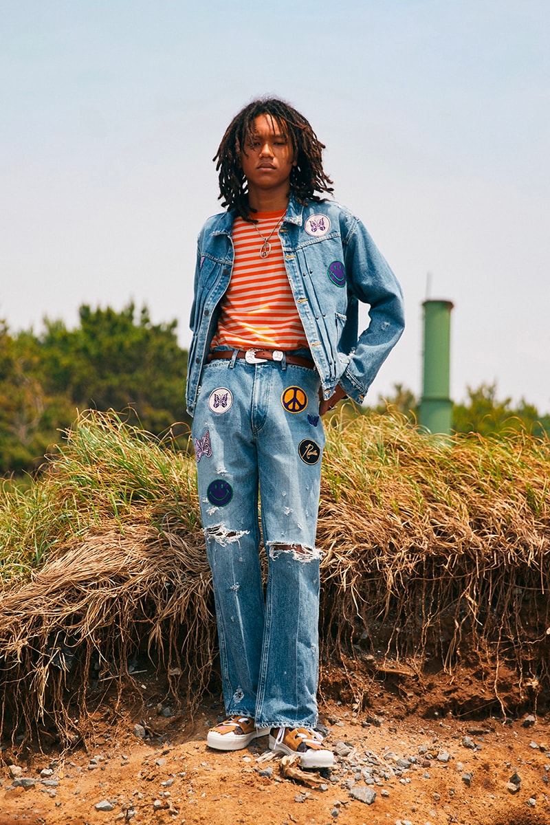 NEEDLES Keizo Shimizu Spring Summer 2022 Psychedelic '70s vintage apparel ASAP Rocky AWGE Collection Lookbook Release 