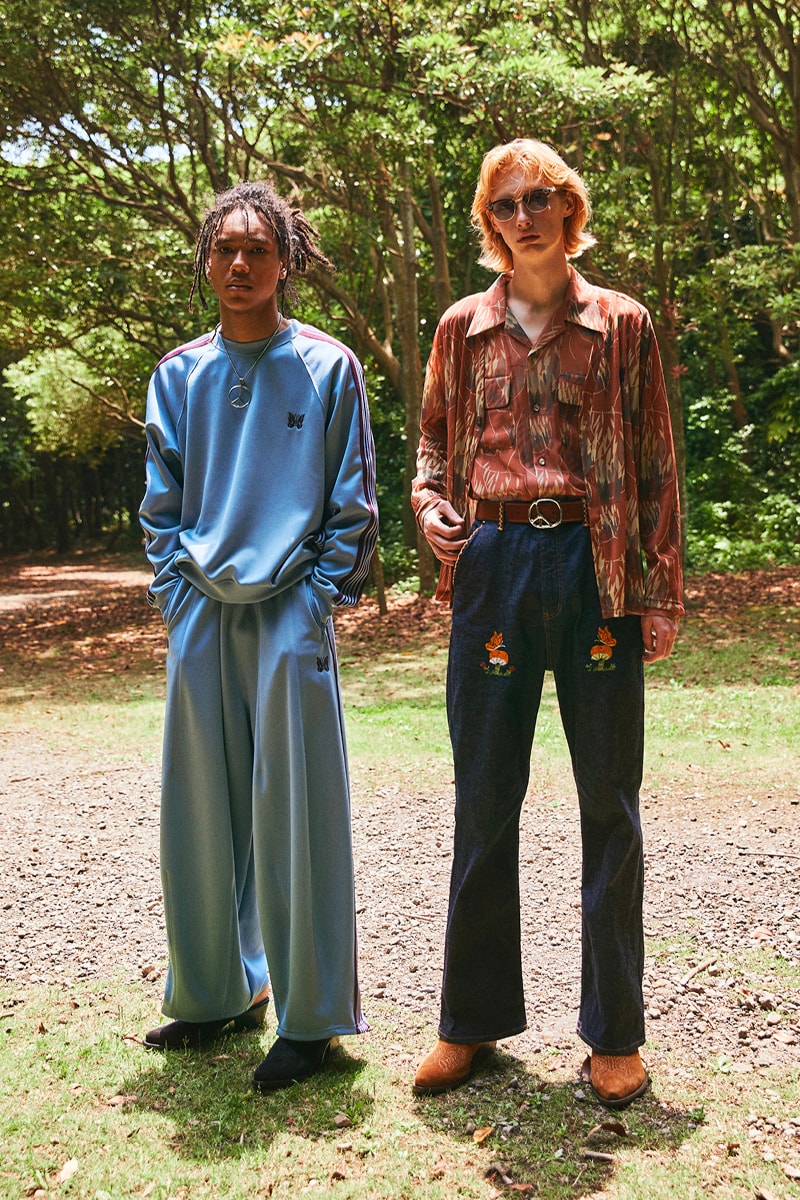 NEEDLES Keizo Shimizu Spring Summer 2022 Psychedelic '70s vintage apparel ASAP Rocky AWGE Collection Lookbook Release 
