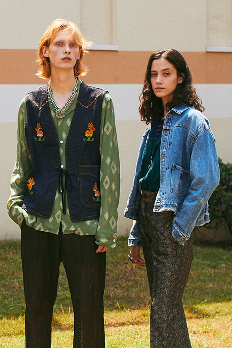 NEEDLES Keizo Shimizu Spring Summer 2022 Psychedelic '70s vintage apparel ASAP Rocky AWGE Collection Lookbook Release 
