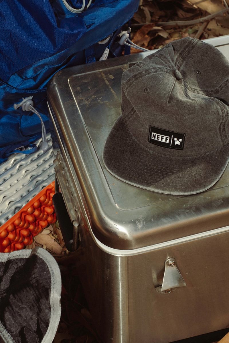 hats, T-shirts, long sleeve shirts and sweaters flat and high-density screen-printed graphics, custom dyed washes and iconic imagery apparel video games headwear design language