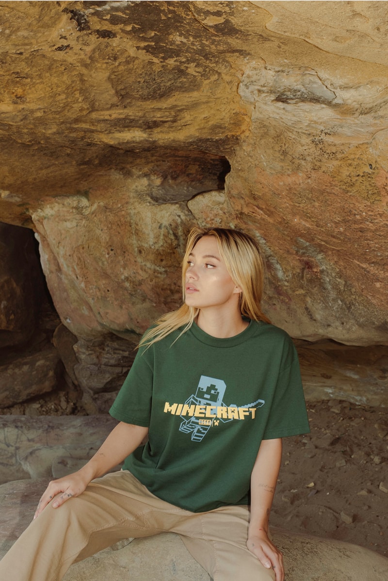 hats, T-shirts, long sleeve shirts and sweaters flat and high-density screen-printed graphics, custom dyed washes and iconic imagery apparel video games headwear design language