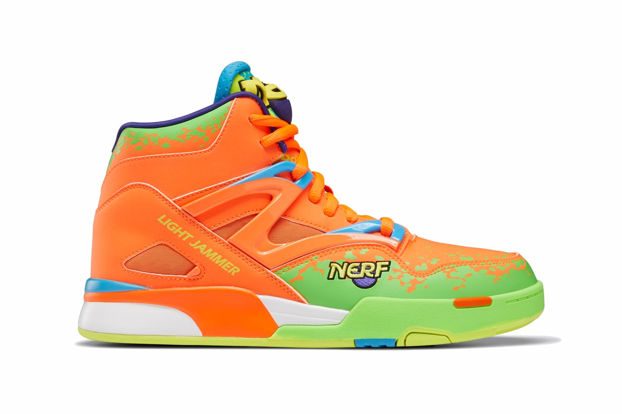 nerf reebok pump omni zone ii kamikaze low 2 gy8070 gv7743 gy8069 gy8068 multicolor orange green yellow blue red black white official release date info photos price store list buying guide