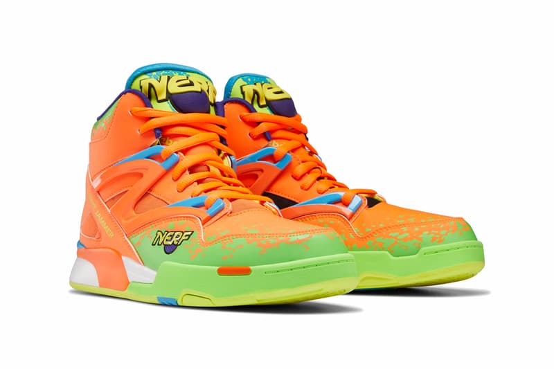 nerf reebok pump omni zone ii kamikaze low 2 gy8070 gv7743 gy8069 gy8068 multicolor orange green yellow blue red black white official release date info photos price store list buying guide