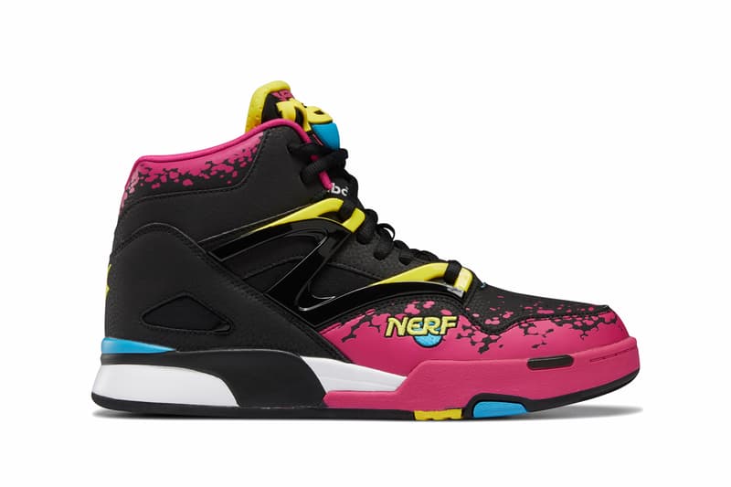 nerf reebok pump omni zone ii kamikaze low 2 gy8070 gv7743 gy8069 gy8068 multicolor orange green yellow blue red black white official release date info photos price store list buying guide