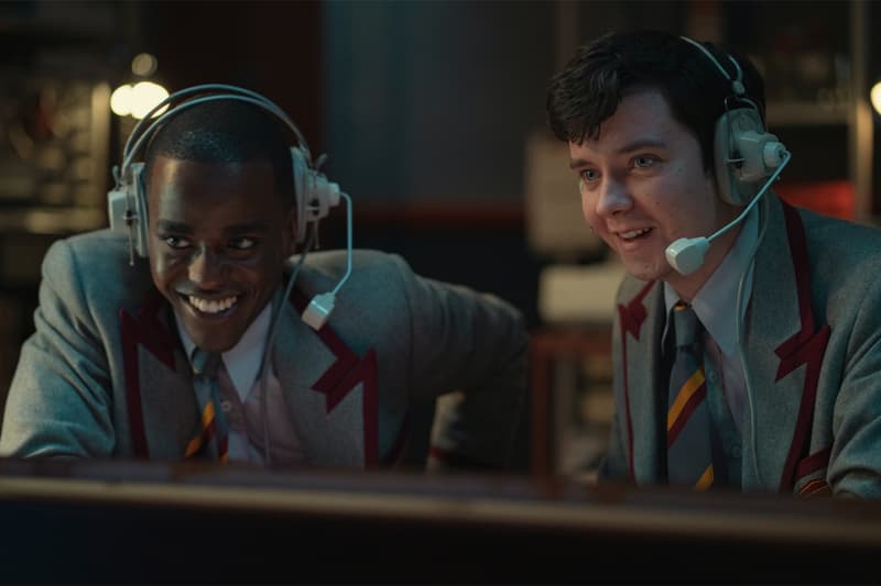 Netflix Releases First Look Images for Season Three of 'Sex Education' asa butterfield Gillian Anderson, Emma Mackey, Ncuti Gatwa, Connor Swindells, Aimee-Lou Wood, peter groff otis 