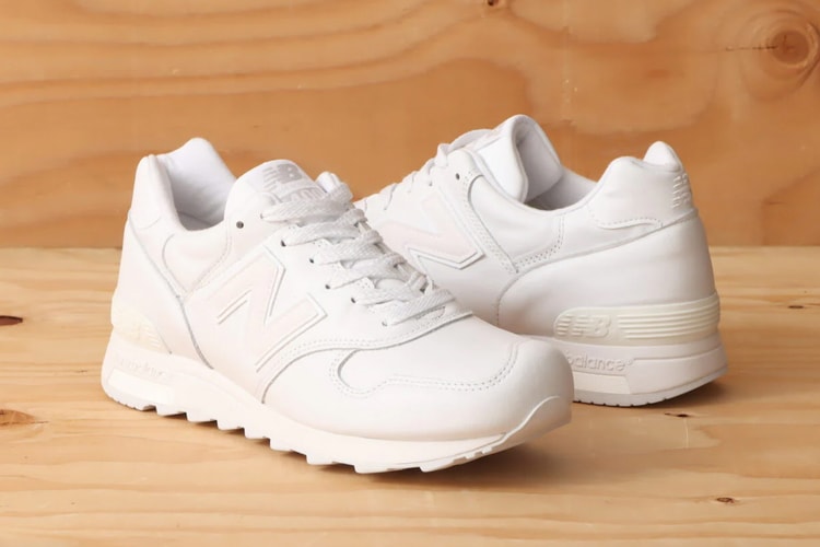 It Doesn't Get Much Cleaner Than New Balance's All-White 1400
