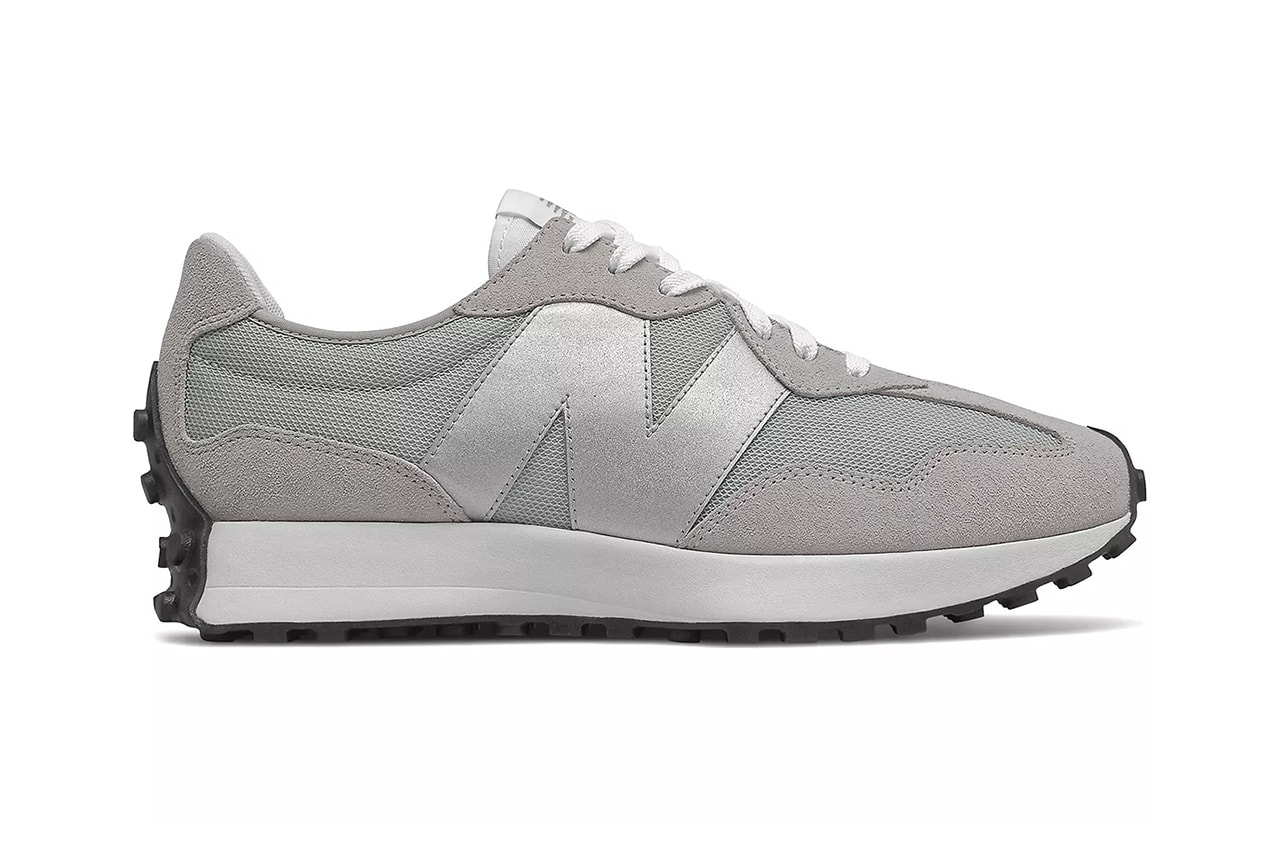 new balance 327 rain cloud metallic silver MS327MA1 release date info store list buying guide price photos 