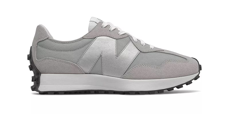 new balance 327 white silver