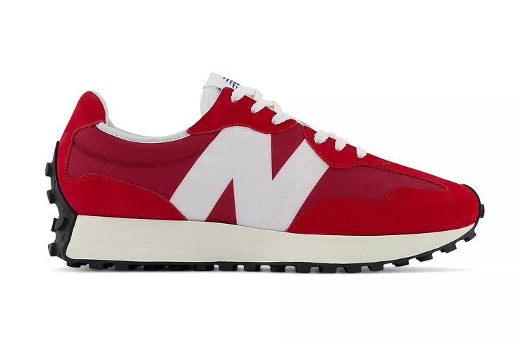 New Balance 327 Emerges in "Scarlet/Team Red"