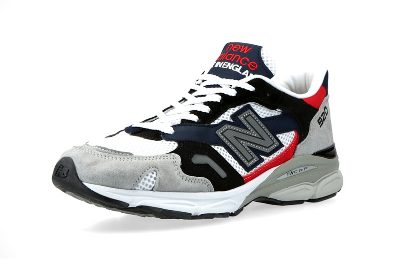 new balance 920 made in uk gb britain gray navy blue red white black M920GKR official release date info photos price store list buying guide