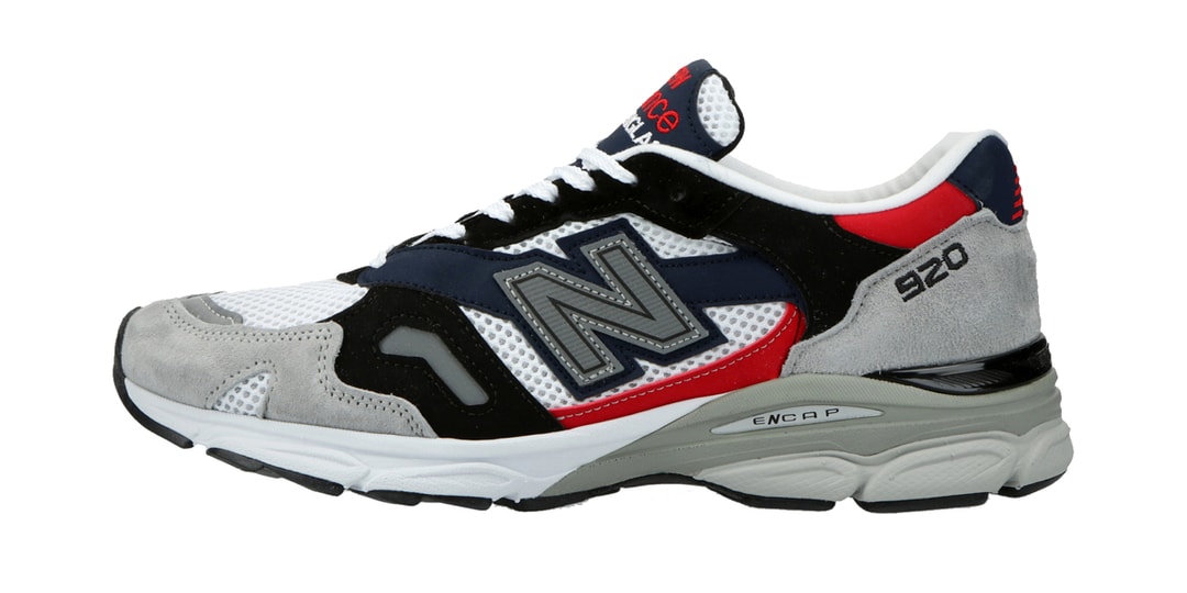 New Balance 920 Made in UK Gray Red & Navy | Hypebeast