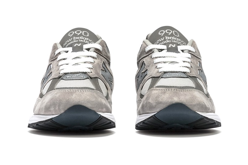 new balance 990v2 gray white M990GR2 release date info store list buying guide photos price 