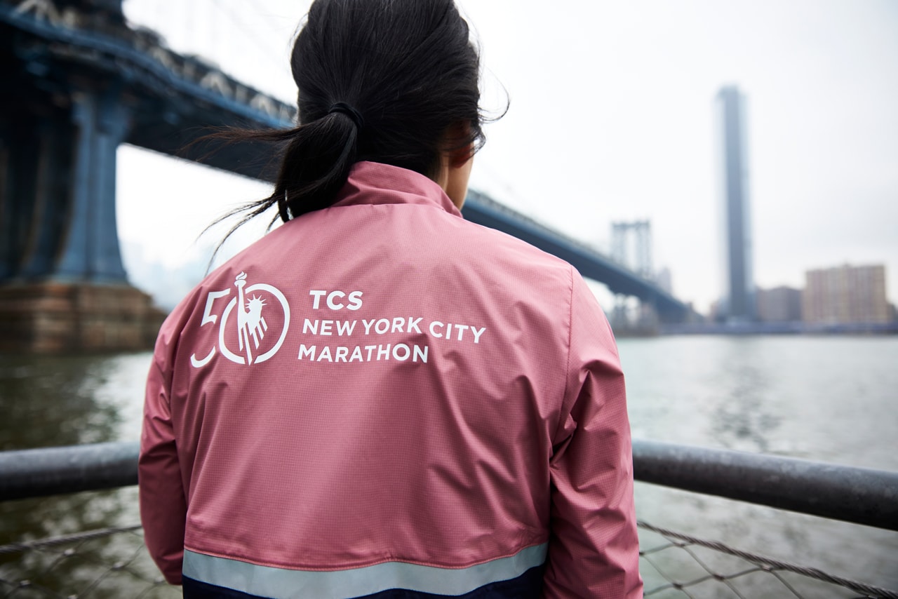 new york road runners new balance ny marathon 2021 windcheater jacket fuelcell prism sneakers apparel official release date info photos price store list buying guide 