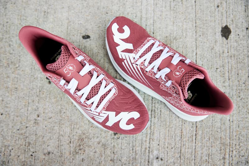 new york road runners new balance ny marathon 2021 windcheater jacket fuelcell prism sneakers apparel official release date info photos price store list buying guide