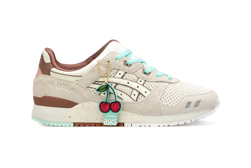 nice kicks asics gel lyte iii ice cream ivory brown pink mint 1201A460 750 release date info store list buying guide photos price 