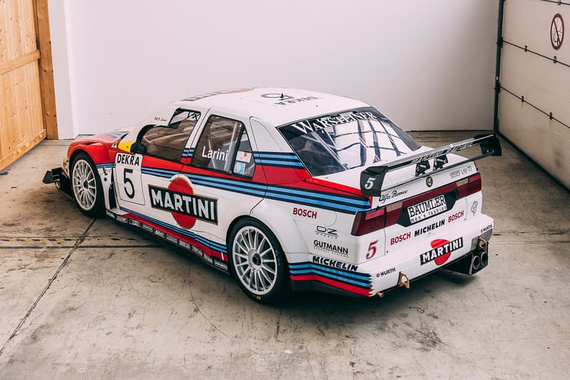 Nicola Larini 1996 ALFA ROMEO 155 V6 TI ITC DTM Touring Car auction International Touring Car Championship German Italian Deutsche Tourenwagen Meisterschaft masters