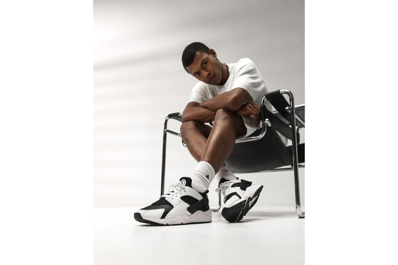nike sportswear air huarache orca black white DD1068 001 asphalt gold official release date info photos price store list buying guide