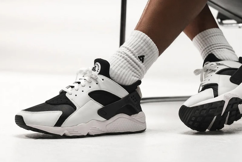nike sportswear air huarache orca black white DD1068 001 asphalt gold official release date info photos price store list buying guide