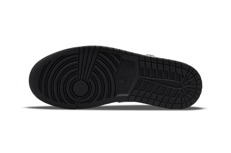 Nike Air Jordan 1 Low Shoe Black/White/Particle Grey 553558-040 Release 2021