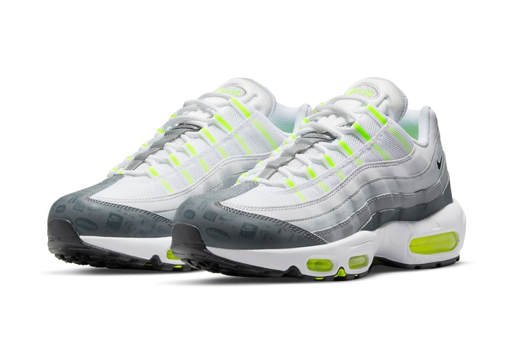 Nike's Air Max 95 "Polar Grey" Features Logo-Printed Mudguards