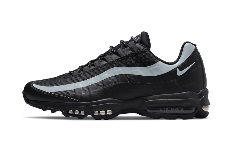 Nike's New Air Max 95 Ultra Boasts Reflective Accents Over Black