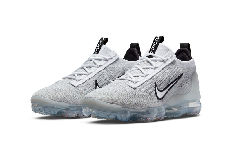 nike air vapormax flyknit 2021 white black metallic silver anthracite grey fog bright mango particle aluminum light liquid lime barely armory blue metallic silver DH4084 001 002 003 100 400 official release date info photos price store list buying guide