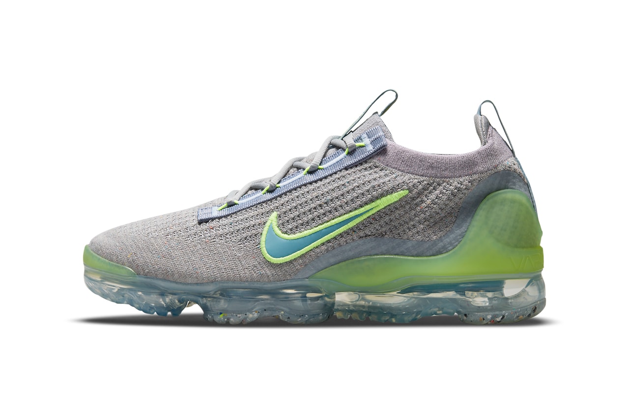 nike air vapormax flyknit 2021 white black metallic silver anthracite grey fog bright mango particle aluminum light liquid lime barely armory blue metallic silver DH4084 001 002 003 100 400 official release date info photos price store list buying guide